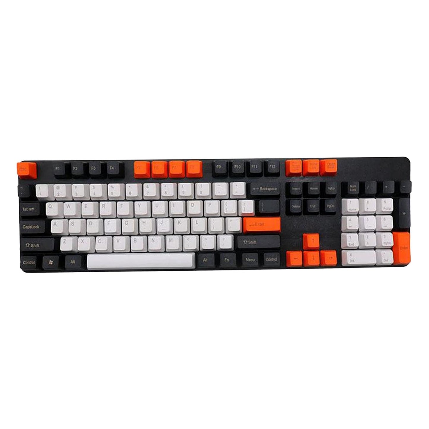 M87 Bluetooth Gaming Keyboard 2.4G Dual Mode Connection PBT Ball Cap Rainbow Light Suitable for Computers Laptops and Mac