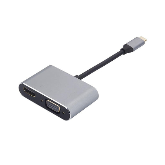 4K 30Hz Type C to HDMI-compatible USB C to HDMI VGA PD Adapter Converter USB 3.0 HUB Dock for Macbook Samsung S20 Xiaomi Huawei