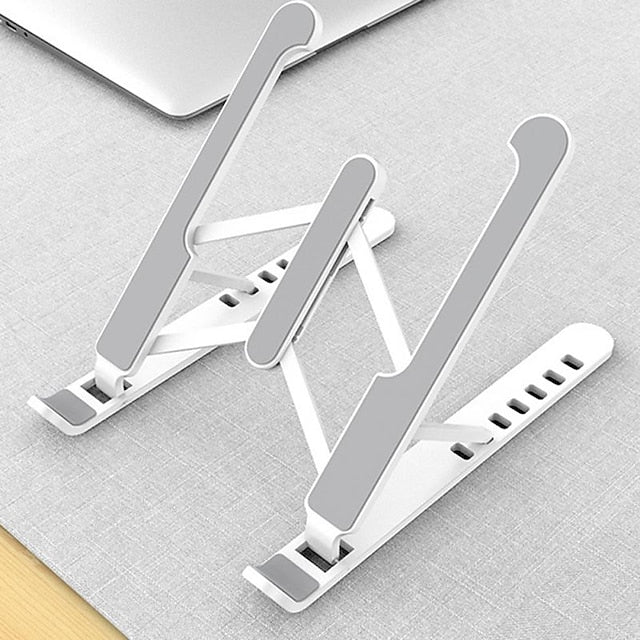 Adjustable Foldable Laptop Stand Non-slip Desktop Laptop Tablets racks Support for ipad Stand Folding Laptop Stand Holder