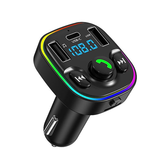 Bluetooth 5.0 FM Transmitter / Bluetooth Car Kit Car Handsfree Bluetooth / Short Circuit Protection / Multi-Output Car